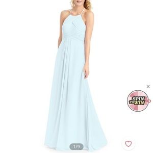 Azazie Ginger Dress in Mist